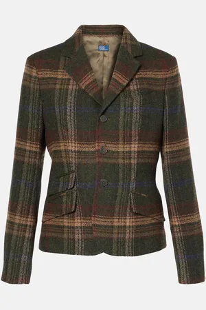 Ralph Lauren Plaid wool blazer