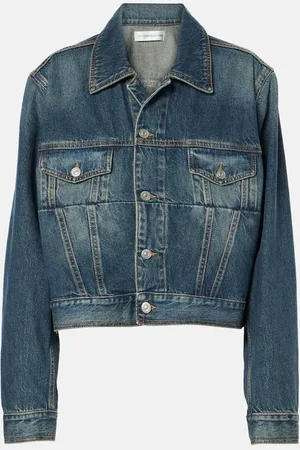 Victoria Beckham Cropped denim jacket