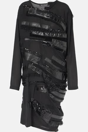 JUNYA WATANABE Asymmetrical paneled midi dress