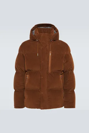 Ermenegildo Zegna Cotton and cashmere corduroy down jacket