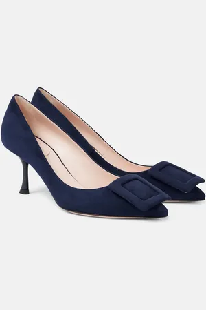 Roger Vivier Viv in the City 65 suede pumps