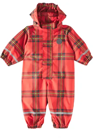 Mini Rodini Baby Edelweiss fleece snow suit