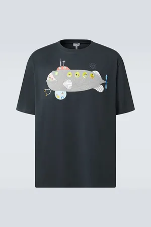 Loewe X Suna Fujita Submarine cotton jersey T-shirt