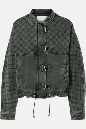 Isabel Marant Celiany quilted denim jacket