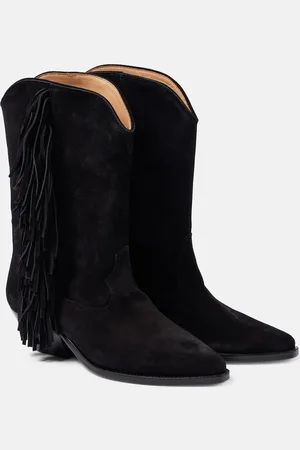 Isabel Marant Duerto fringed suede cowboy boots