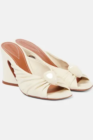 ZIMMERMANN Gleam 85 leather mules