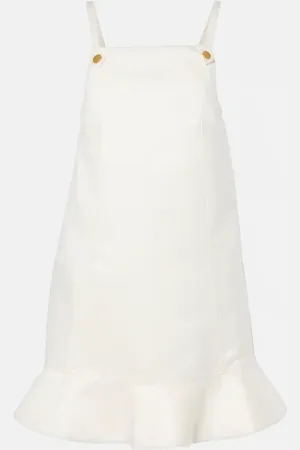 Ganni Duchess satin minidress