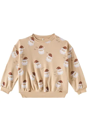 Rylee + Cru Santa cotton-blend sweatshirt