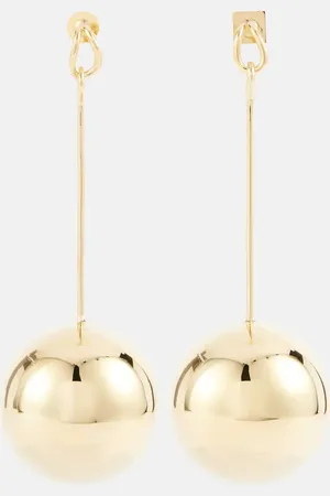 Jacquemus Les Grandes Boucles Nodo drop earrings