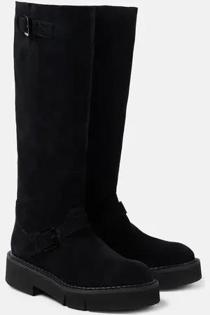 Robert Clergerie Colby suede knee-high boots