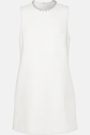 AREA Embellished minidress