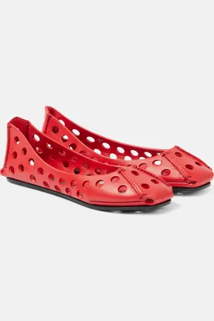 Alaïa AlaÃ¯a Leather ballet flats