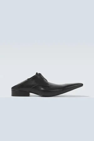 Balenciaga Opera leather Derby shoes