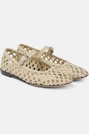 Le Monde Beryl Le Monde BÃ©ryl Woven leather ballet flats