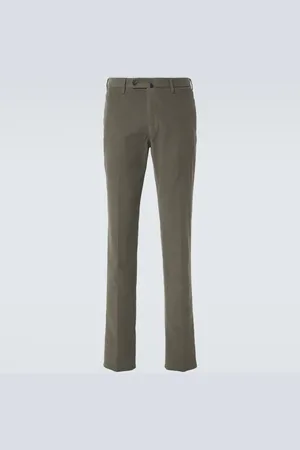 SLOWEAR Cotton corduroy straight pants