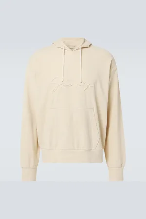 Givenchy Logo cotton-blend velvet hoodie