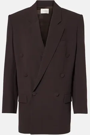 Saint Laurent Silk crÃªpe blazer