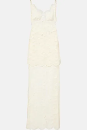 Paco rabanne Lace maxi dress