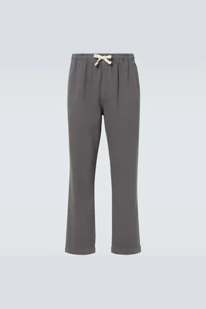 Frame Cotton straight pants