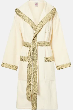 Etro Bloom cotton terry bathrobe