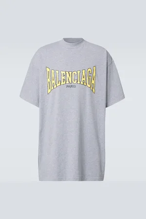 Balenciaga Oversized cotton jersey T-shirt