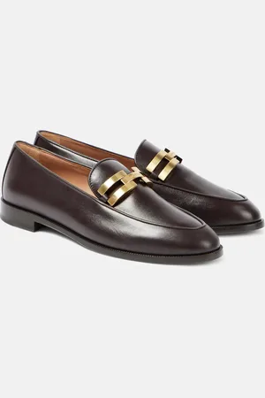 Aquazzura Brandi leather loafers