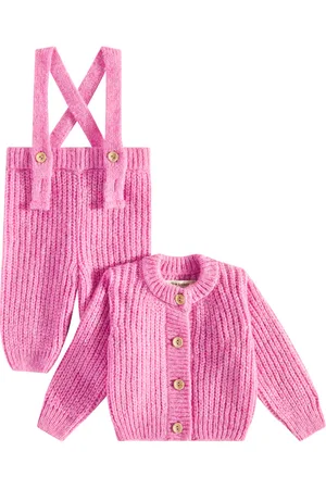 The New Society Baby Tampere cardigan and pants set