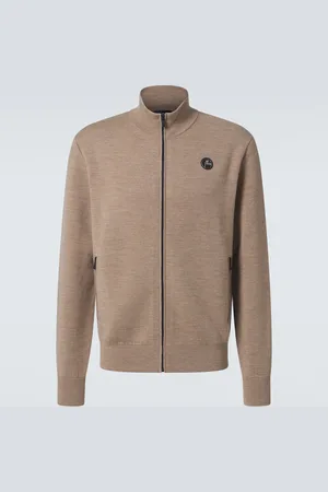 Fusalp Mayeul wool-blend zip-up cardigan