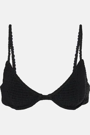 Totême Smocked bikini top