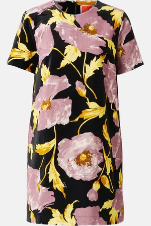 La DoubleJ Floral cotton minidress