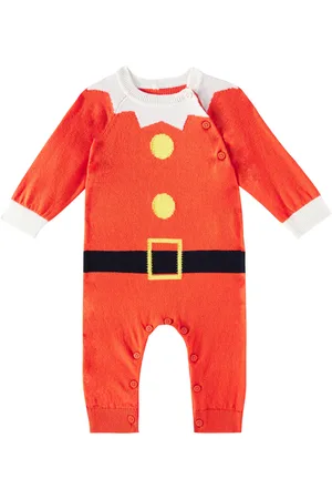 Stella McCartney Baby cotton and wool onesie
