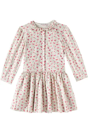 BONPOINT Geraldine gathered printed cotton dress