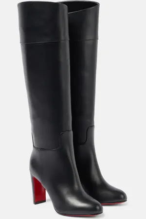 Christian Louboutin Loo Botta 85 leather knee-high boots