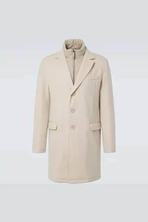 HERNO Layered wool coat