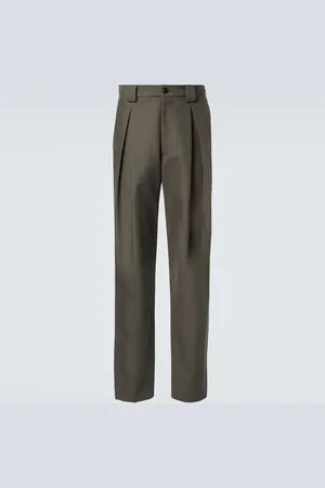 Giorgio Armani Cotton straight pants