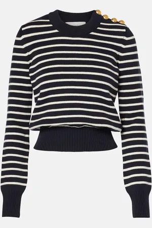Ami Sailor cotton and wool sweater