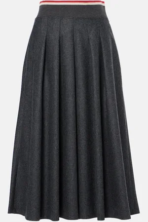Brunello Cucinelli Wool midi skirt