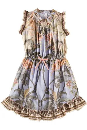 ZIMMERMANN Wylie Flip floral cotton dress