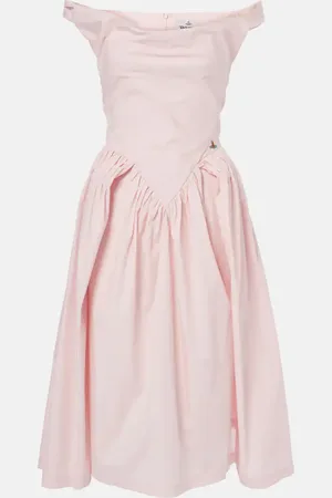 Vivienne Westwood Sunday draped satin corset dress
