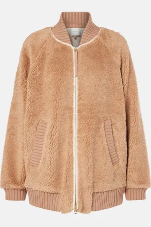 Varley Ella fleece bomber jacket