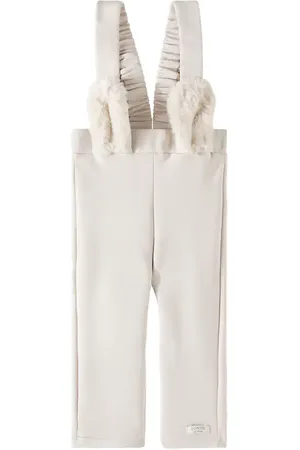Donsje Baby Seiffi faux-fur trimmed leggings