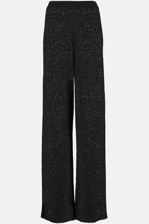 Totême Crochet high-rise wide-leg pants