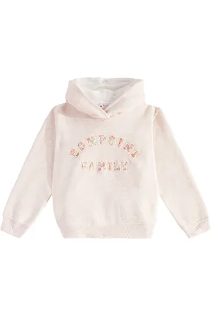 BONPOINT Tita embroidered hoodie