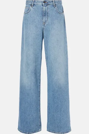 The Row Eglitta low-rise wide-leg jeans