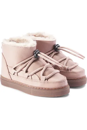 INUIKII Grape faux leather snow boots