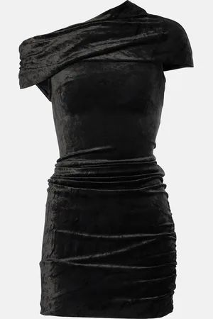 Rick Owens Lilies Lola velvet minidress