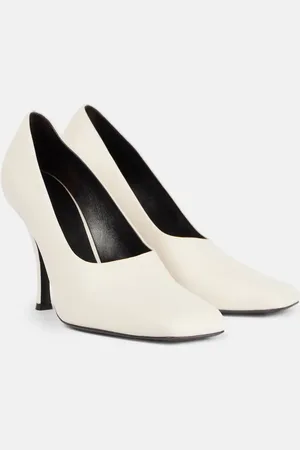 Khaite Eva leather pumps