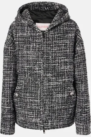VALENTINO Mossi mÃ©lange tweed jacket