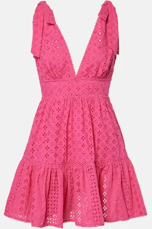POUPETTE ST BARTH Cara broderie anglaise cotton minidress
