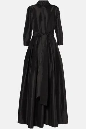 Simkhai Julip belted taffeta gown